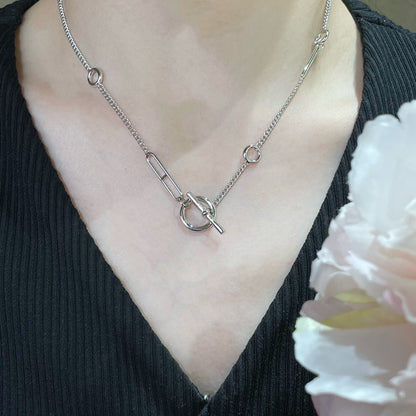 [Royal Top]HM STERLING CHAINE D'ANCRE HEART