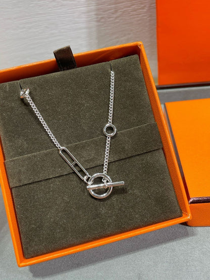 [Royal Top]HM STERLING CHAINE D'ANCRE HEART