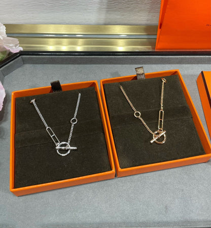 [Royal Top]HM STERLING CHAINE D'ANCRE HEART