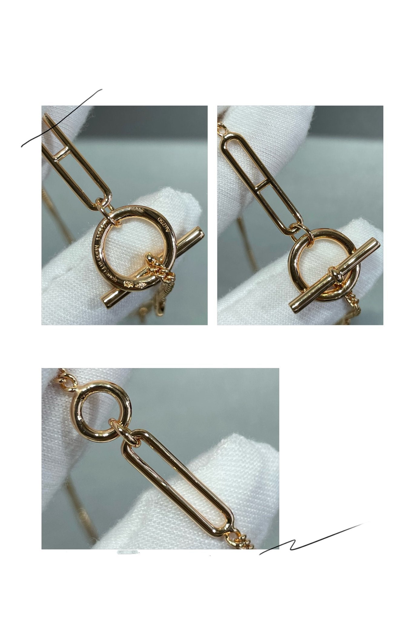 [Royal Top]HM STERLING CHAINE D'ANCRE HEART