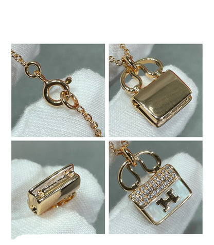 [Royal Top]H CIRCE MOISSANITE PENDANT NECKLACE GOLD