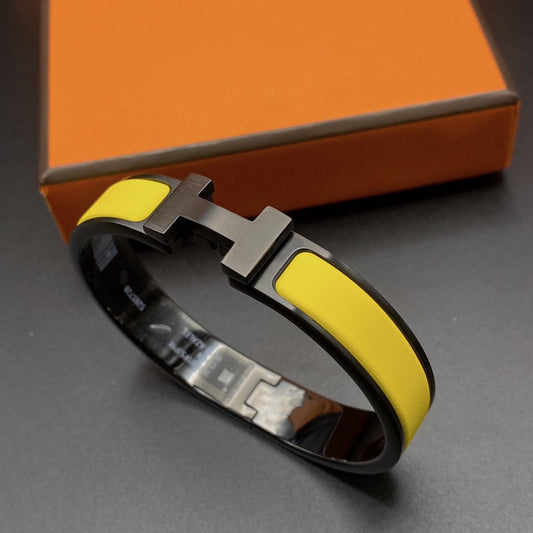 [Royal Top]CLIC HM SO BLACK YELLOW BRACELET