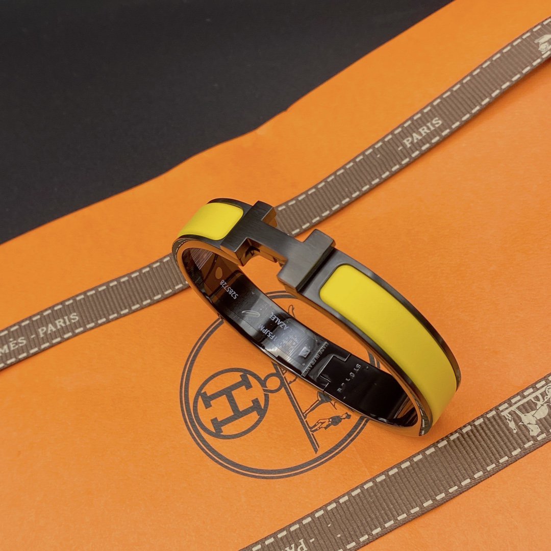 [Royal Top]CLIC HM SO BLACK YELLOW BRACELET