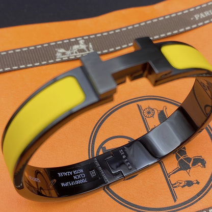 [Royal Top]CLIC HM SO BLACK YELLOW BRACELET
