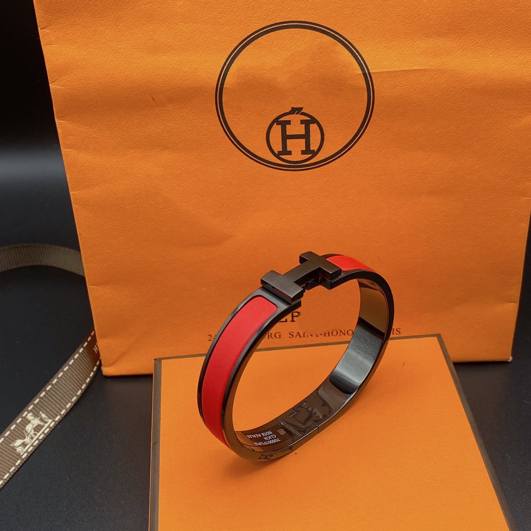[Royal Top]CLIC HM SO BLACK RED BRACELET