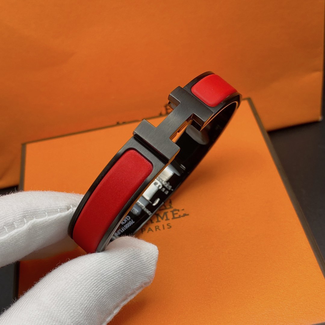 [Royal Top]CLIC HM SO BLACK RED BRACELET