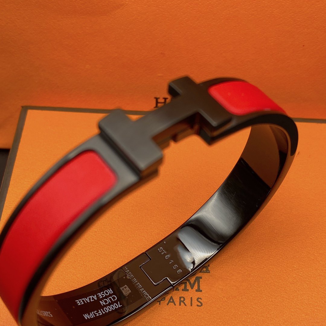 [Royal Top]CLIC HM SO BLACK RED BRACELET