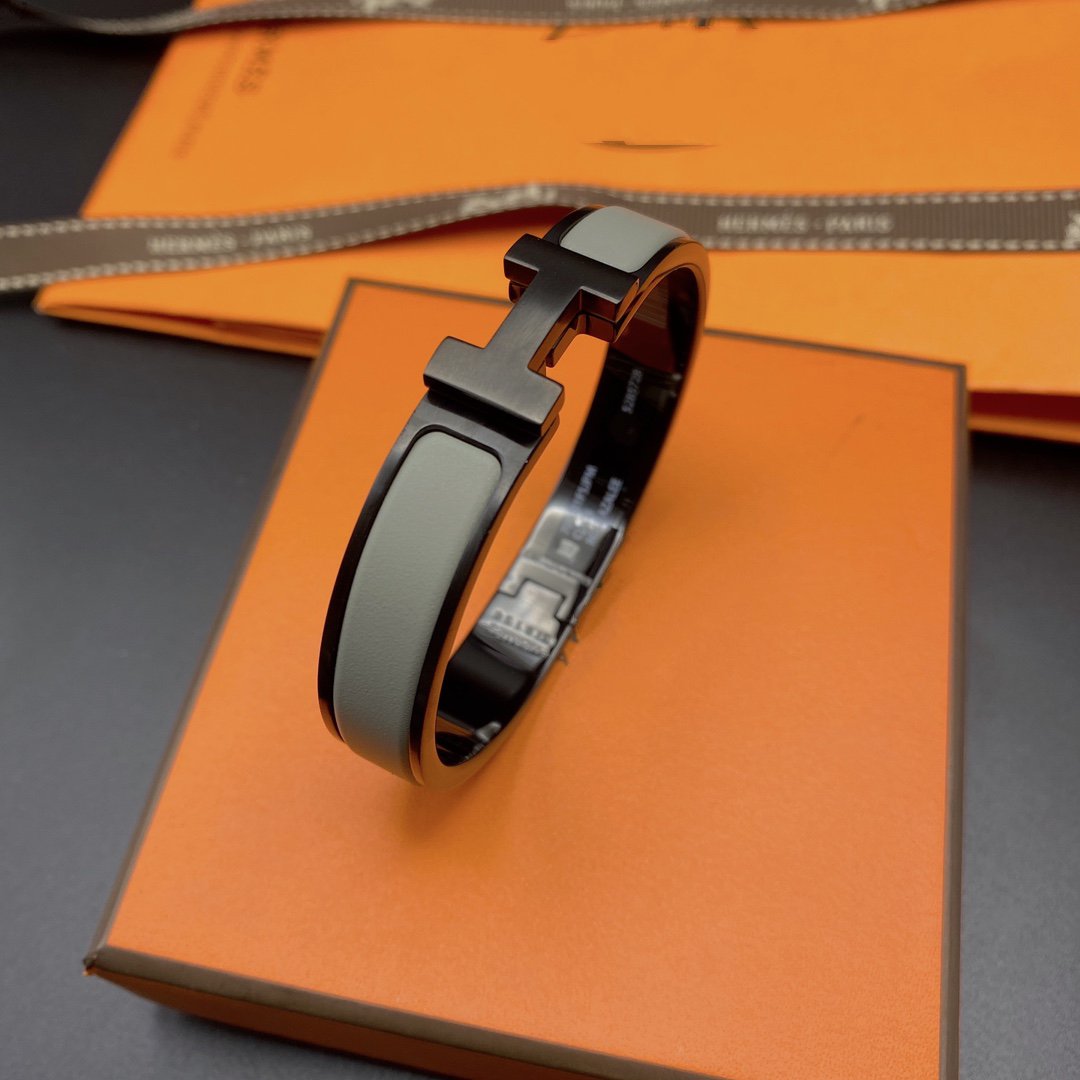 [Royal Top]CLIC HM SO BLACK GREY BRACELET