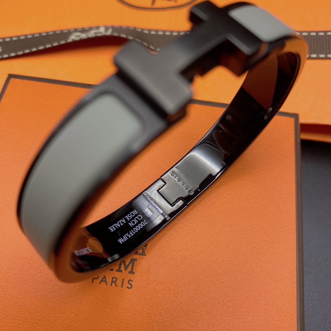 [Royal Top]CLIC HM SO BLACK GREY BRACELET