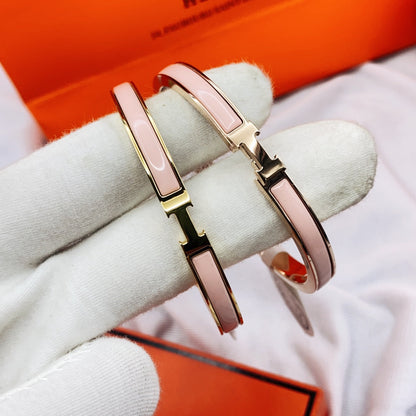 [Royal Top]CLASSIC HM CLIC  PINK 8MM ENAMEL BRACELET