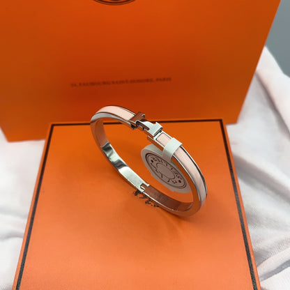 [Royal Top]CLASSIC HM CLIC  PINK 8MM ENAMEL BRACELET