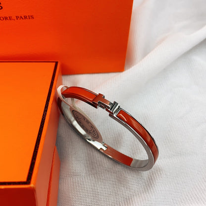 [Royal Top]CLASSIC HM CLIC RED 8MM ENAMEL BRACELET
