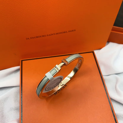[Royal Top]CLASSIC HM CLIC GREEN 8MM ENAMEL BRACELET
