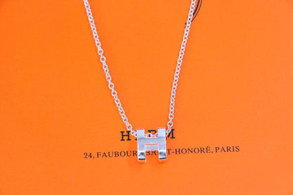 [Royal Top]HM NECKLACE H LETTER OVAL SERIES