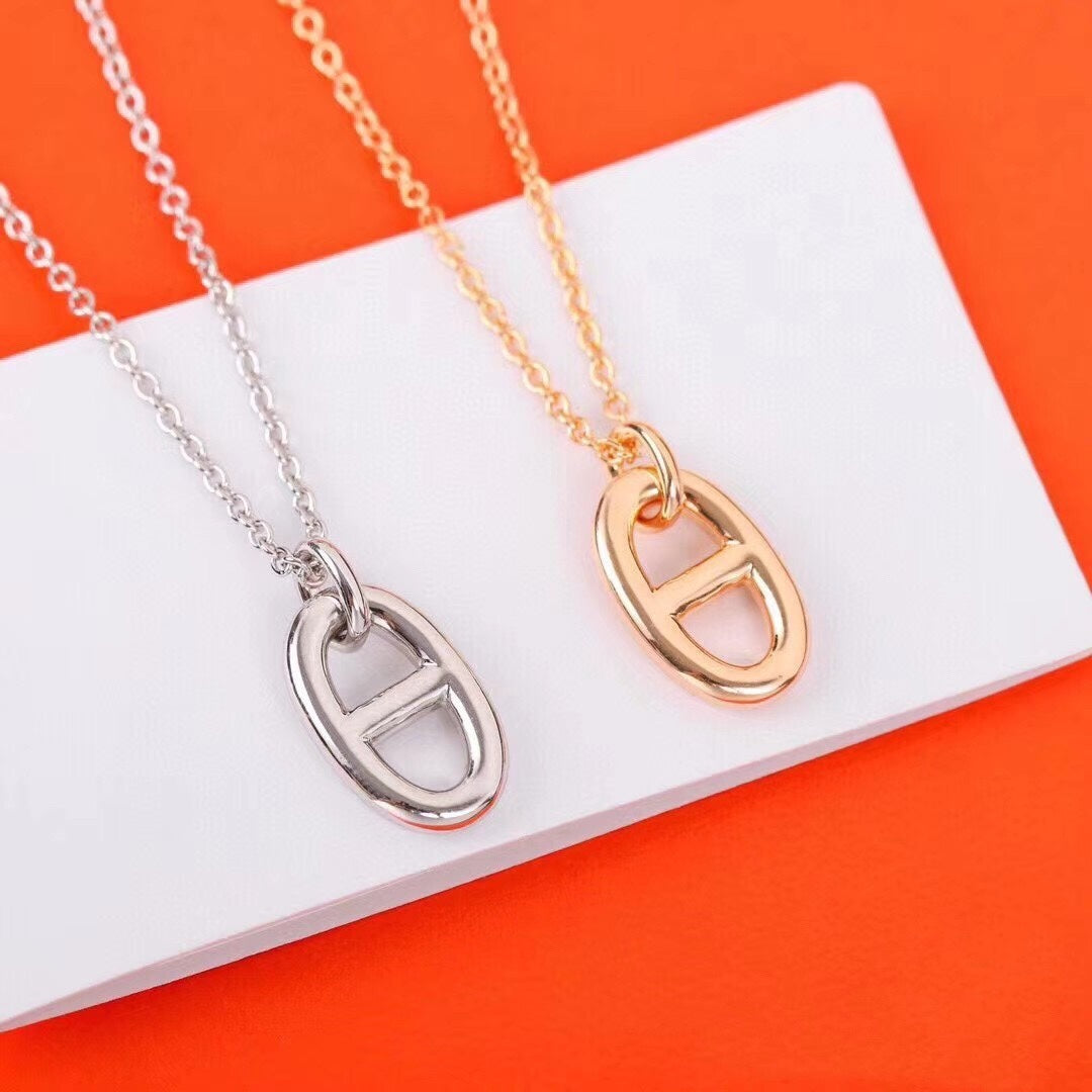 [Royal Top]HM PIG NOSE NECKLACE