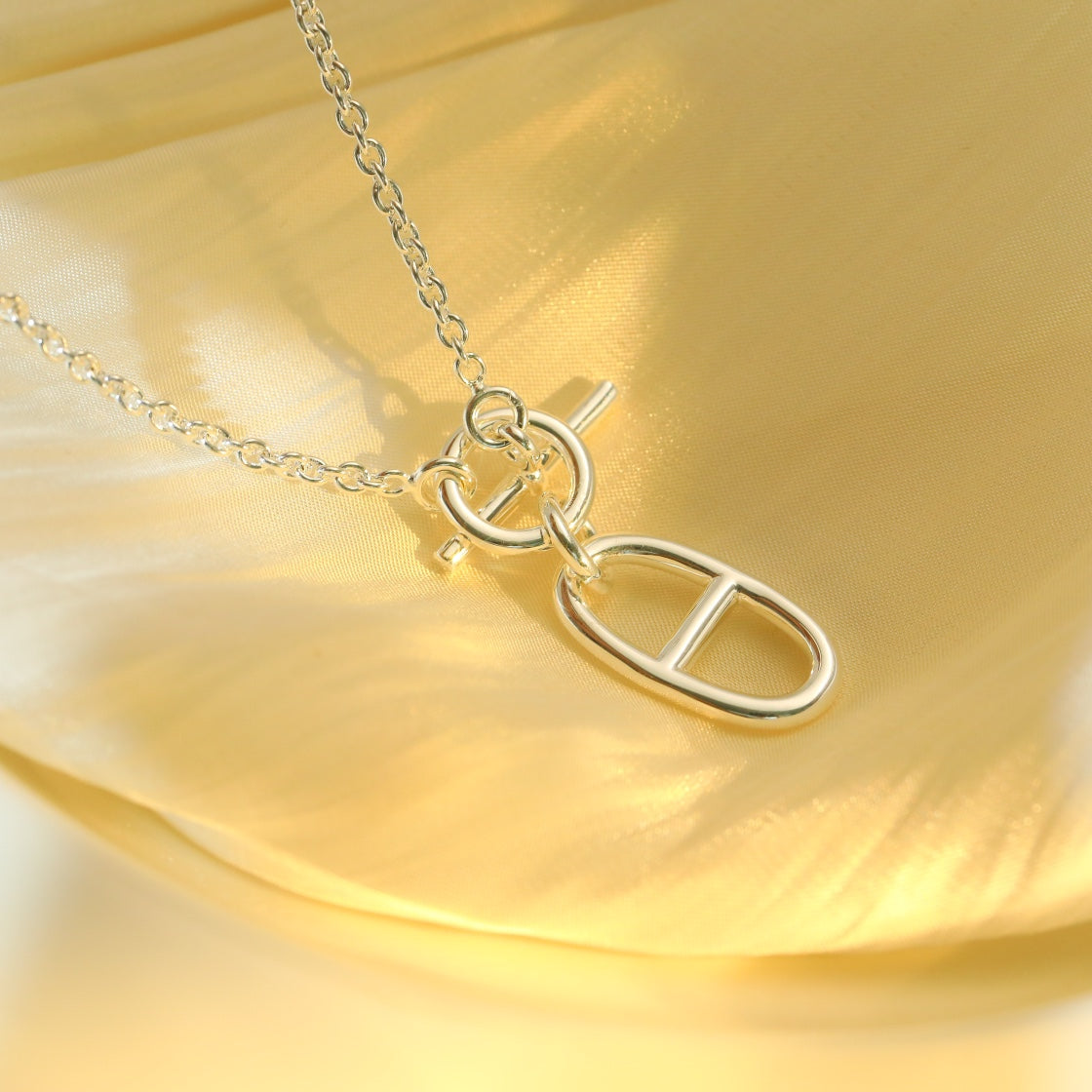 [Royal Top]HM CHAINE D'ANCRE PENDANT NECKLACE STERLING SILVER