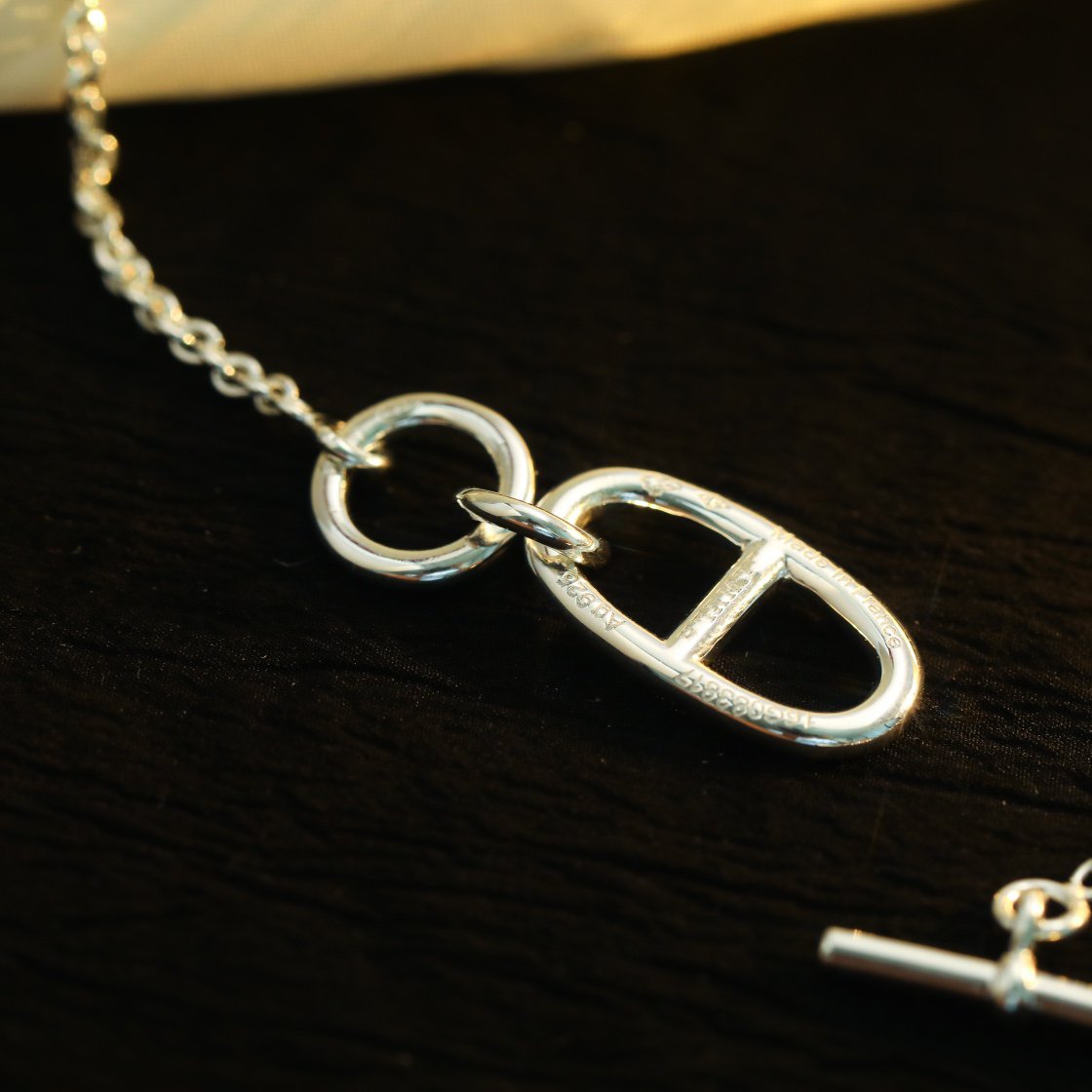 [Royal Top]HM CHAINE D'ANCRE PENDANT NECKLACE STERLING SILVER