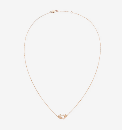 [Royal Top]FORCE 10 DIAMOND PINK GOLD NECKLACE MINI MODEL