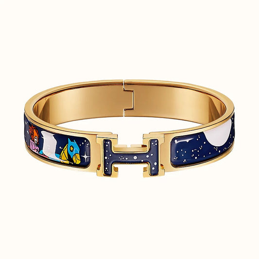 [Royal Top]H STAR AND MOON BRACELET 12MM