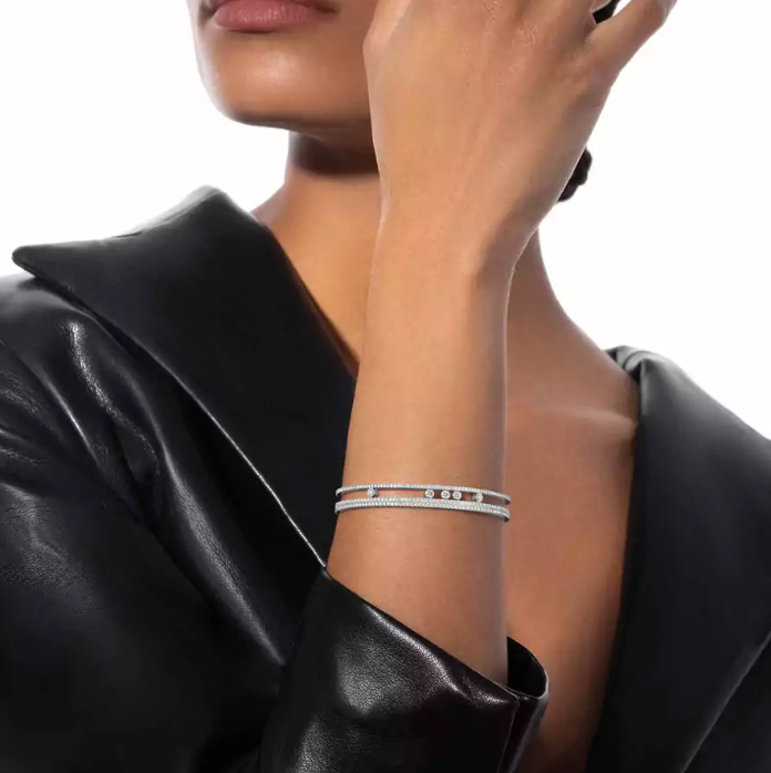 [Royal Top] M Roman Full Diamond Bracelet
