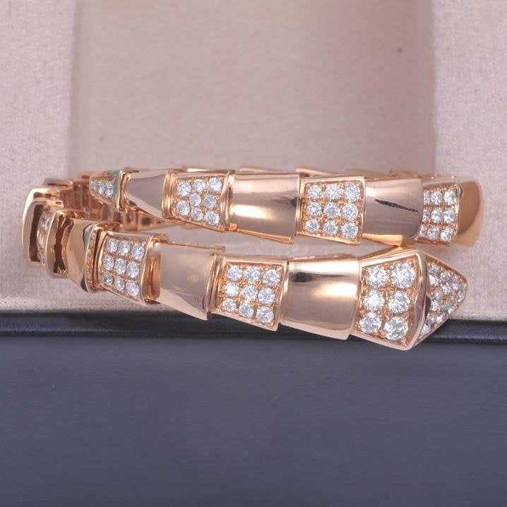 [Royal Top]SERPENTI BRACELET PINK GOLD DIAMOND