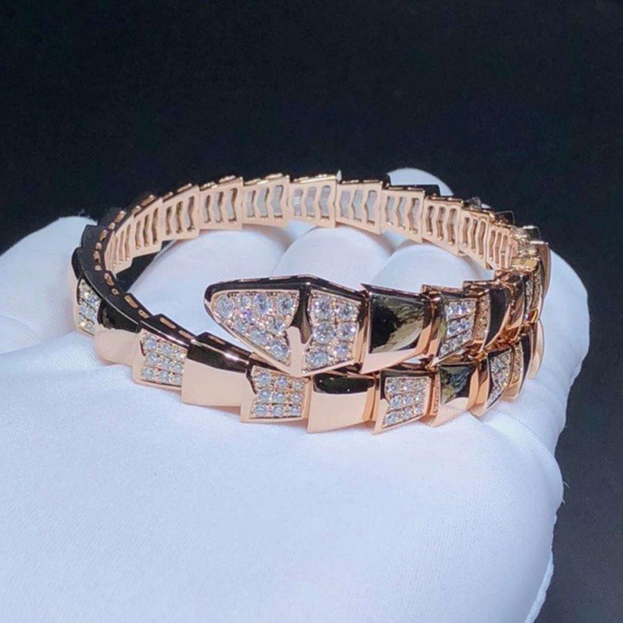[Royal Top]SERPENTI BRACELET PINK GOLD DIAMOND