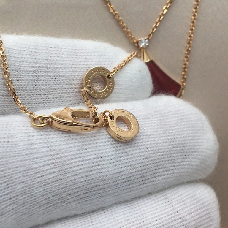 [Royal Top]DREAM NECKLACE CARNELIAN 1 DIAMOND