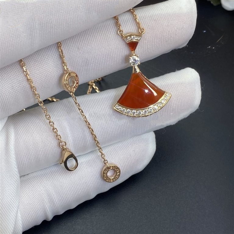 [Royal Top]DREAM NECKLACE CARNELIAN DIAMOND