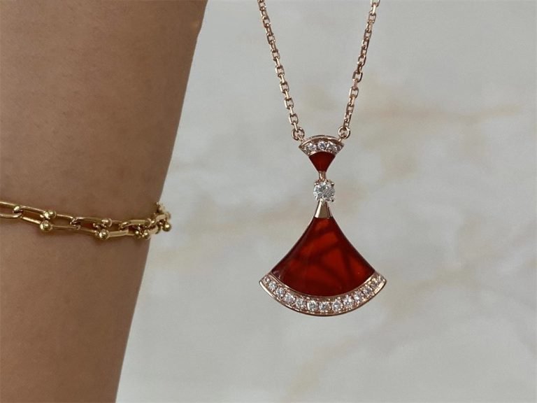 [Royal Top]DREAM NECKLACE CARNELIAN DIAMOND