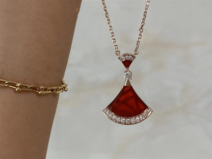 [Royal Top]DREAM NECKLACE CARNELIAN DIAMOND