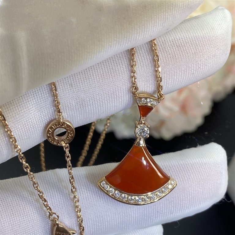 [Royal Top]DREAM NECKLACE CARNELIAN DIAMOND
