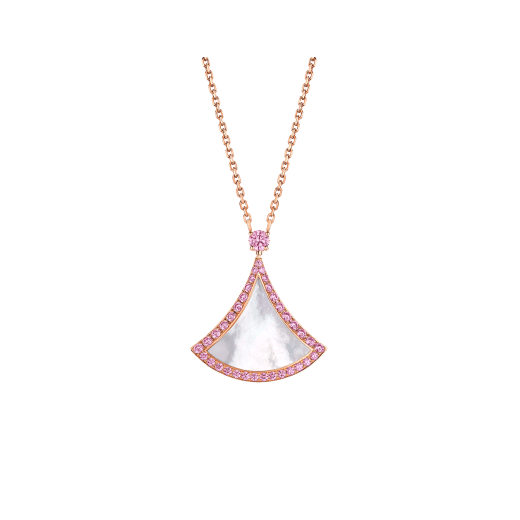 [Royal Top]DREAM NECKLACE MOP DIAMOND PINK