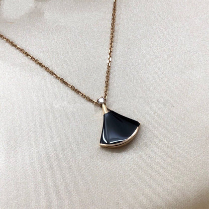 [Royal Top]DREAM NECKLACE ONYX 1 DIAMOND