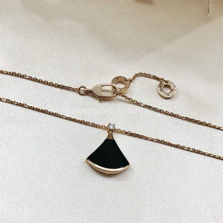 [Royal Top]DREAM NECKLACE ONYX 1 DIAMOND