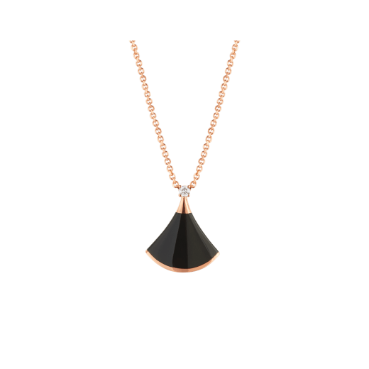 [Royal Top]DREAM NECKLACE ONYX 1 DIAMOND
