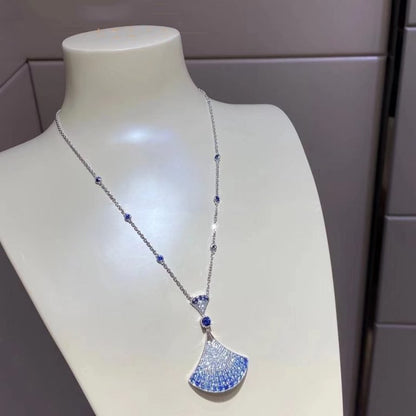 [Royal Top]DREAM NECKLACE AGATE SILVER DIAMOND