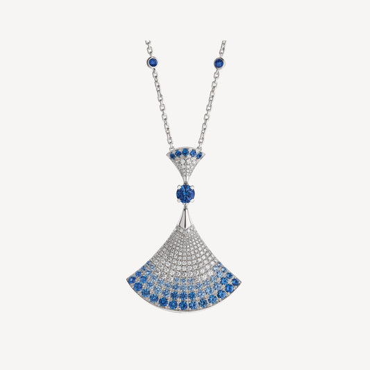 [Royal Top]DREAM NECKLACE AGATE SILVER DIAMOND