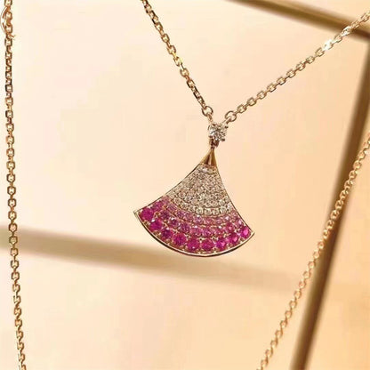[Royal Top]DREAM NECKLACE PINK GOLD PINK DIAMOND