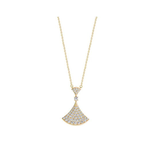 [Royal Top]DREAM NECKLACE GOLD FULL DIAMOND