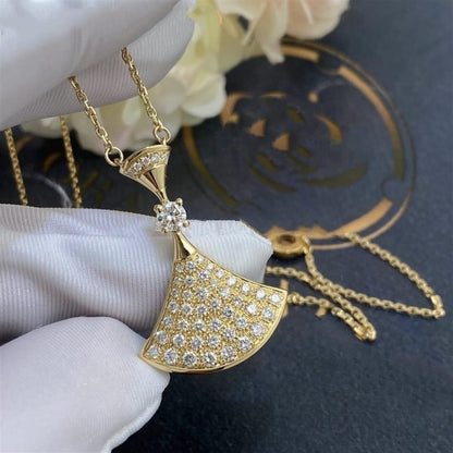 [Royal Top]DREAM NECKLACE GOLD FULL DIAMOND