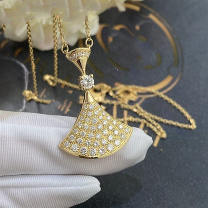 [Royal Top]DREAM NECKLACE GOLD FULL DIAMOND