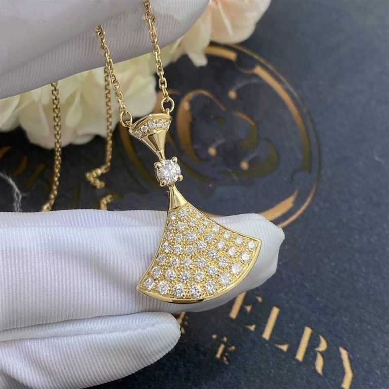 [Royal Top]DREAM NECKLACE GOLD FULL DIAMOND