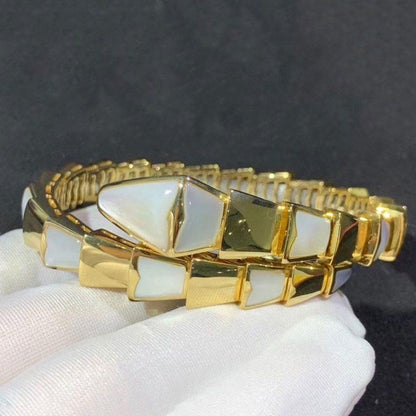 [Royal Top]SERPENTI BRACELET MOP GOLD
