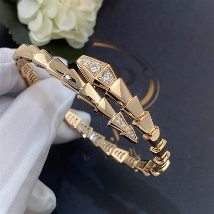 [Royal Top]SERPENTI BRACELET DIAMONDS PINK GOLD