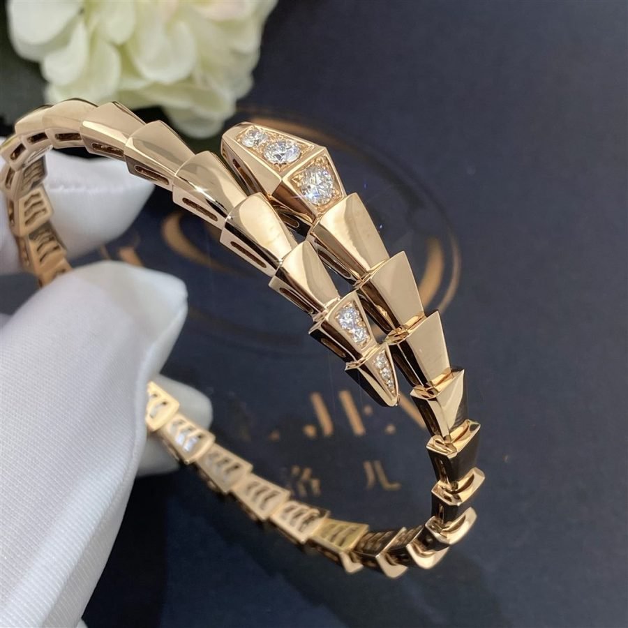 [Royal Top]SERPENTI BRACELET DIAMONDS PINK GOLD
