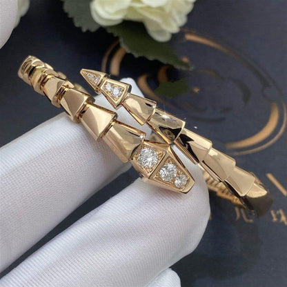 [Royal Top]SERPENTI BRACELET DIAMONDS PINK GOLD