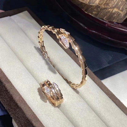 [Royal Top]SERPENTI BRACELET DIAMONDS PINK GOLD