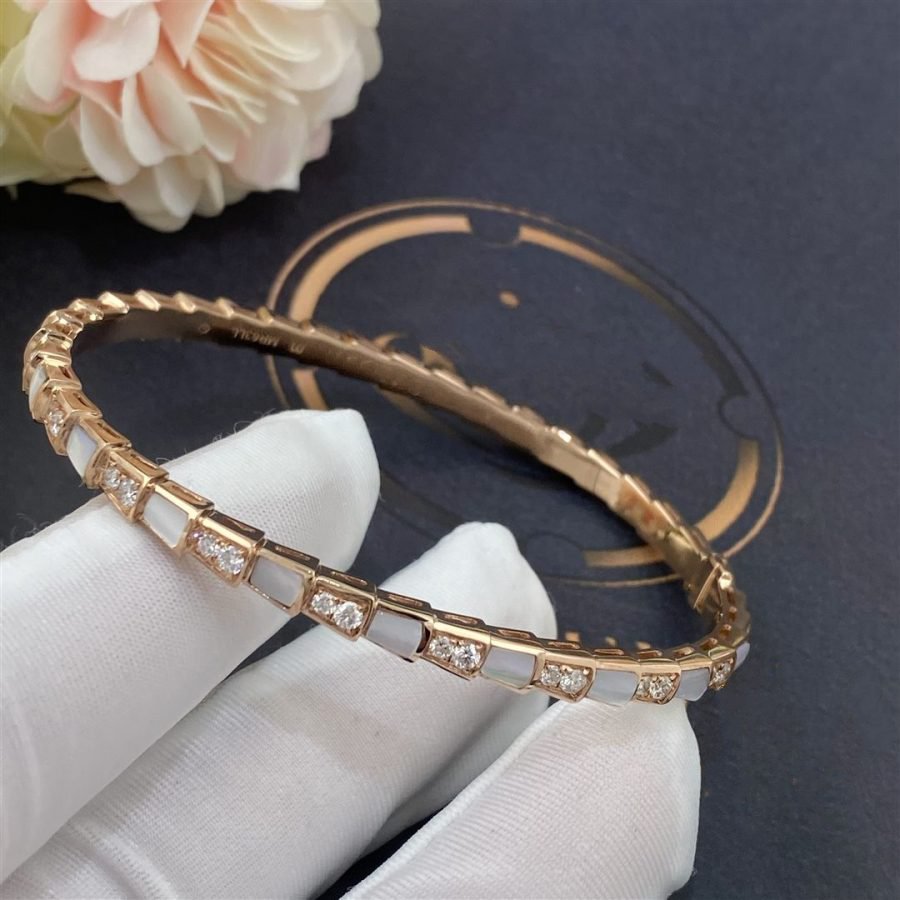 [Royal Top]SERPENTI BRACELET PINK GOLD MOP DIAMOND