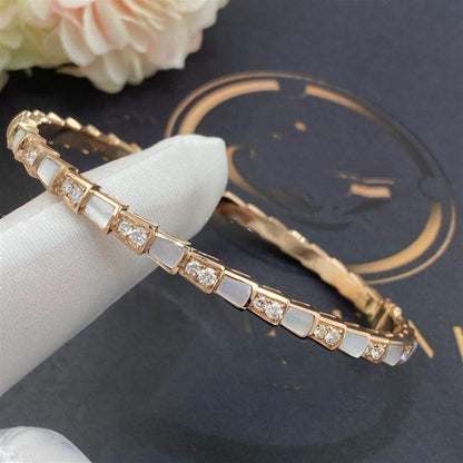 [Royal Top]SERPENTI BRACELET PINK GOLD MOP DIAMOND