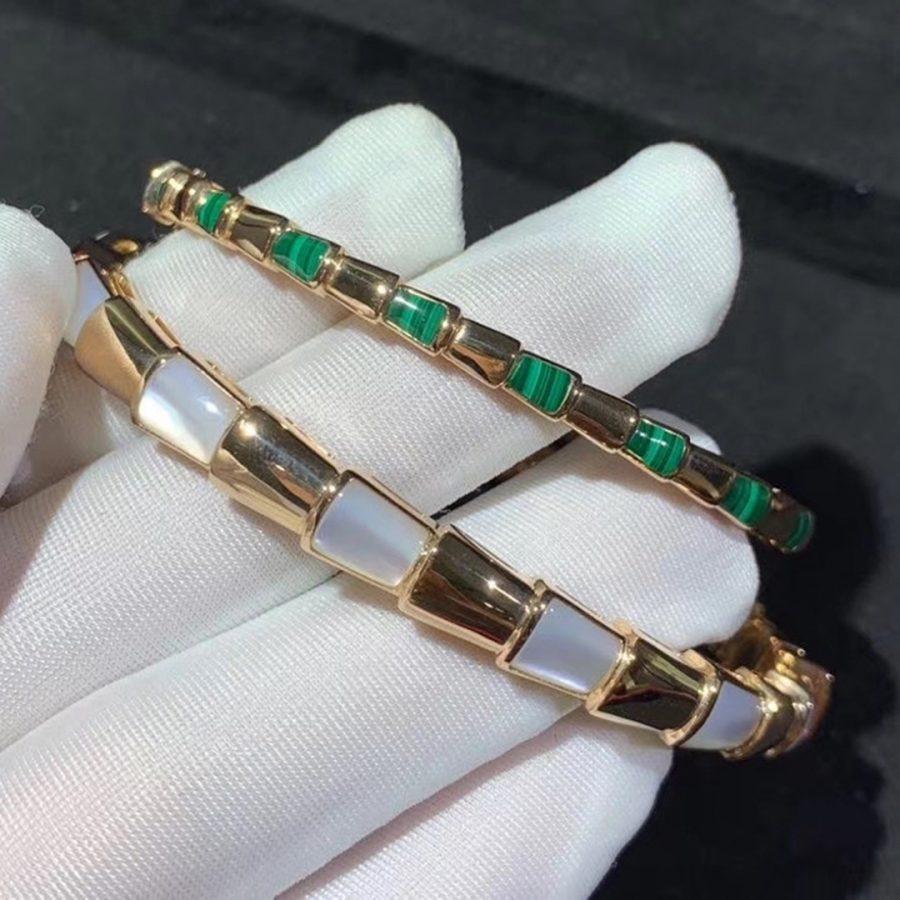 [Royal Top]SERPENTI BRACELET PINK GOLD MOP